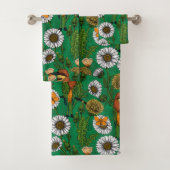 Bijeneters op een voorjaarsweide bad handdoek (Insitu)