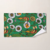 Bijeneters op een voorjaarsweide bad handdoek (Handdoek)