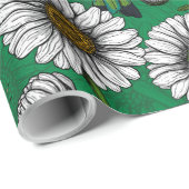 Bijeneters op een voorjaarsweide cadeaupapier (Rol Hoek)