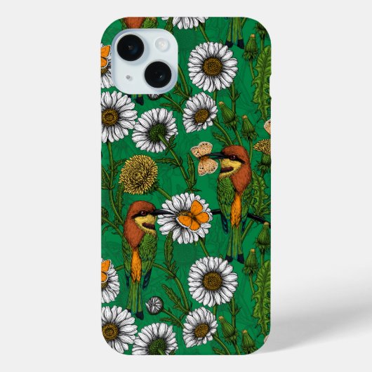 Bijeneters op een voorjaarsweide Case-Mate iPhone case (Achterkant)