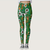 Bijeneters op een voorjaarsweide leggings (Voorkant)