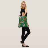 Bijeneters op een voorjaarsweide tote bag (Op model)