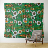 Bijeneters op een voorjaarsweide wandkleed (In Situ (horizontaal))
