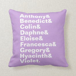 Bijenfamilie Ampersand Pillow Kussen