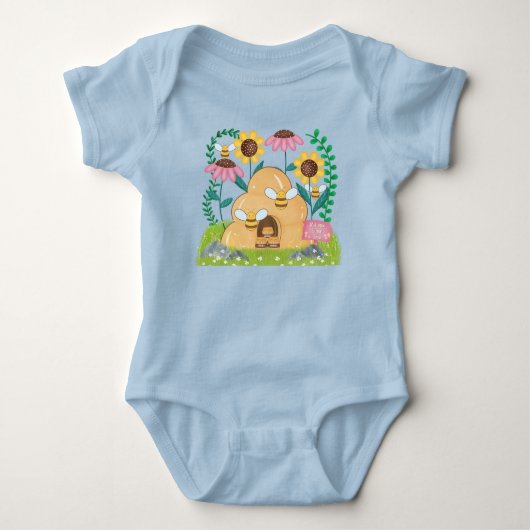 Bijenfamilie Romper (Voorkant)