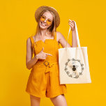 bijenflauwte-prijsopgave alleen jij bent tote bag<br><div class="desc">Het  citaat van de Drijvende Dagen van de Bee is enkel U Canvas tas</div>