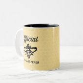 Bijenfluisteraar Tweekleurige Koffiemok (Voorkant links)