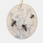  bijenfoto keramisch ornament (Links)