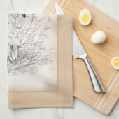  bijenfoto theedoek (Quarter Fold)