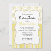 bijengeel en grijs geometrisch kaart (Voorkant)