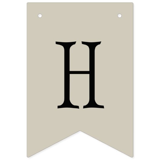 bijengeel en grijs geometrisch vlaggetjes (Tweede vlag)