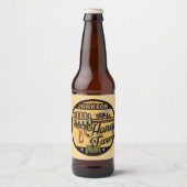 Bijengelegenheid Persoonlijke NAAM Zoete Bijenkorf Bier Etiket (Voorkant)