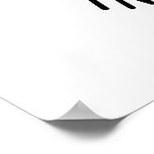 Bijengeloof in Yourself Funny Bee Pun Poster (Hoek)