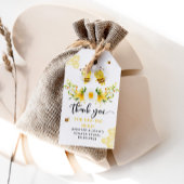 Bijengeslacht onthullen dank u label cadeaulabel
