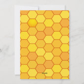 Bijengeslacht onthult partij van het Afrikaans kin Feestdagenkaart (Achterkant)