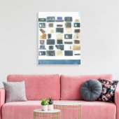 Bijenharsen Canvas Afdruk (Insitu (Woonkamer))