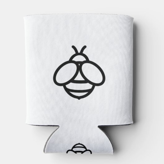 bijenhommel Schattige insect Blikjeskoeler (Achterkant)