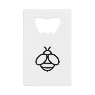 bijenhommel Schattige insect Creditkaart Flessenopener