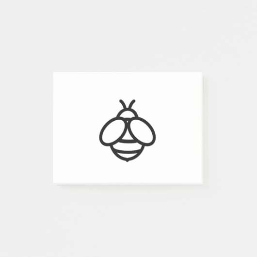 bijenhommel Schattige insect Post-it® Notes (Voorkant)