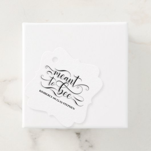 Bijenhoning Bedankjes Labels (In situ)