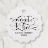 Bijenhoning Bedankjes Labels (Achterkant)