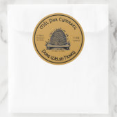 Bijenhoning Bijenpot Imkerij Label | Pure Welshe H (Tas)