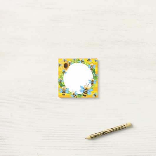 Bijenhoning Post-It-notities Post-it® Notes (Op bureau)