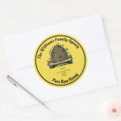 Bijenhoning Pot Imker Etiket | Pure Rauw Honing (Envelop)