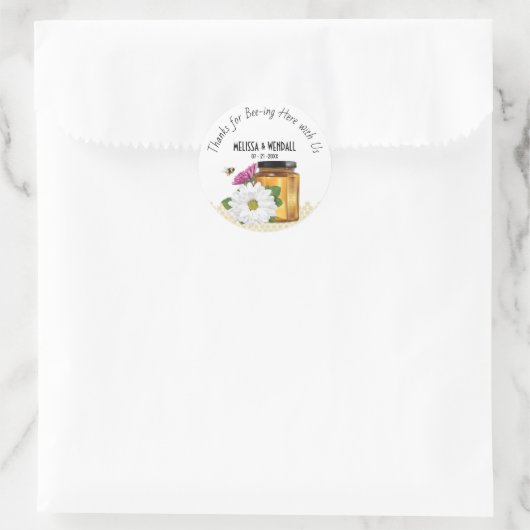 Bijenhoning Pot label (Tas)