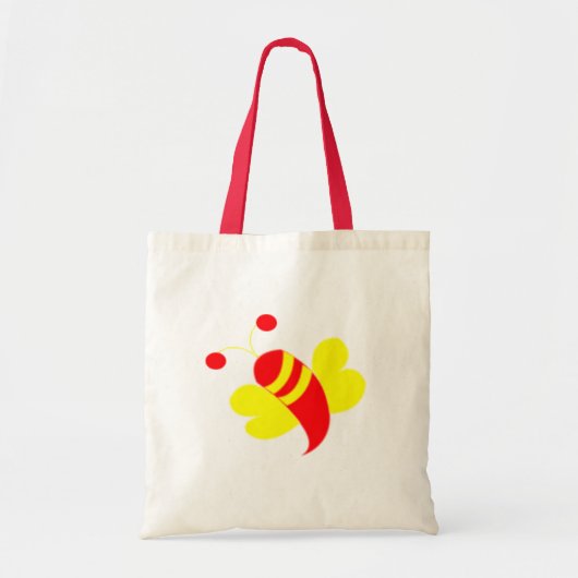 Bijenhoningbij Bumble Bee Tote Bag (Voorkant)