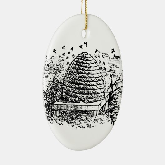  bijenhoningbijen keramisch ornament (Rechts)