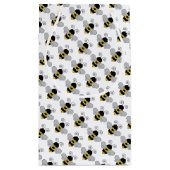 Bijenhoningbijen met tekstblok klein cadeauzakje (Achterkant)