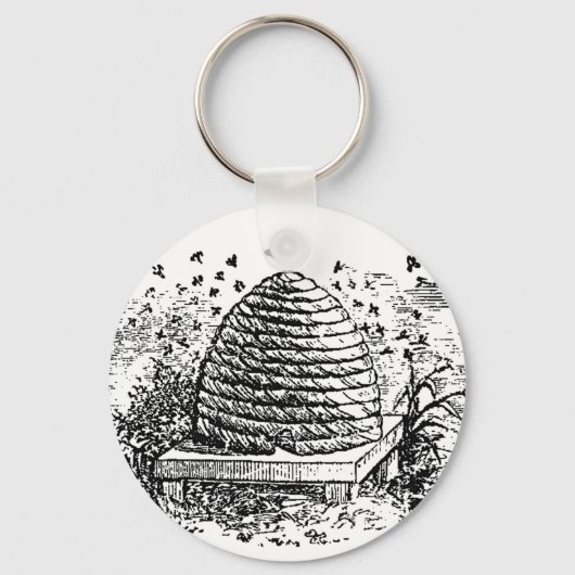  bijenhoningbijen sleutelhanger (Voorkant)