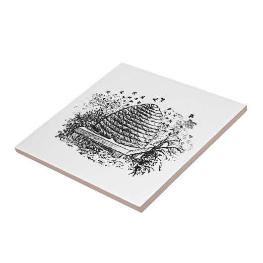  bijenhoningbijen tegeltje (Zijkant)