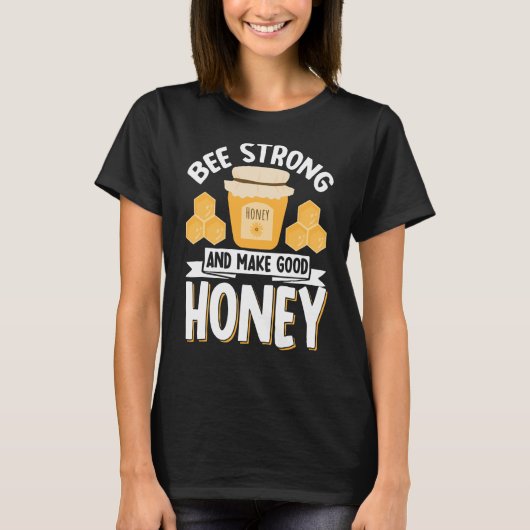 Bijenhoningbijenteelt 3 t-shirt (Voorkant)