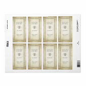  bijenhoningpot etiket (Full Sheet)