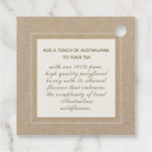  bijenhoningpot Label imker (Achterkant)