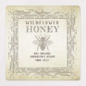  bijenhoningpot labels (Design 2)