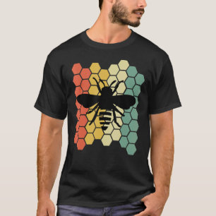 Bijenhoningraat imker t-shirt
