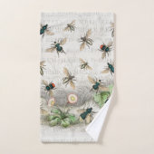 Bijenhoningwerker Queen Bees Antiek Bad Handdoek (Handdoek)