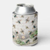 Bijenhoningwerker Queen Bees Antiek Blikjeskoeler (Blikje Voorkant)