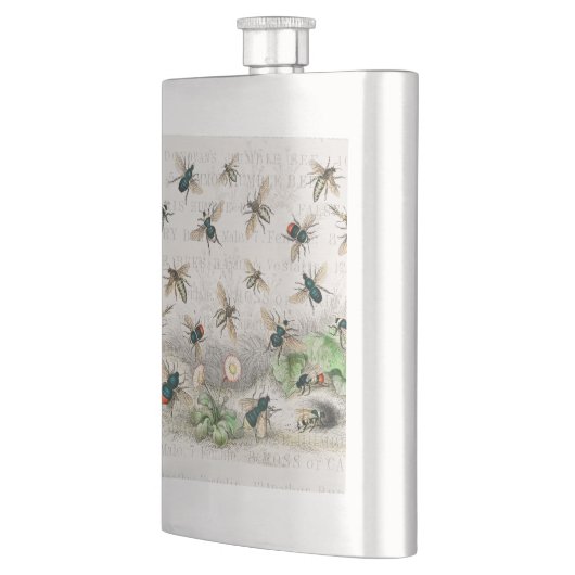 Bijenhoningwerker Queen Bees Antiek Flacon (Links)