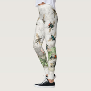 Bijenhoningwerker Queen Bees Antiek Leggings