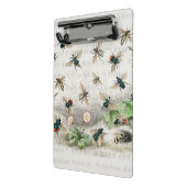 Bijenhoningwerker Queen Bees Antiek Mini Klembord (Angled2)