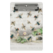 Bijenhoningwerker Queen Bees Antiek Mini Klembord (Voorkant)