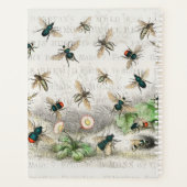Bijenhoningwerker Queen Bees Antiek Planner (Achterkant)