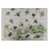 Bijenhoningwerker Queen Bees Antiek Snijplank (Voorkant)