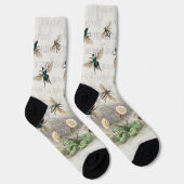 Bijenhoningwerker Queen Bees Antiek Sokken (Rechts)