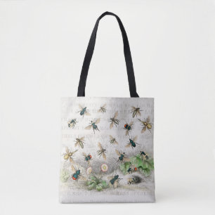 Bijenhoningwerker Queen Bees Antiek Tote Bag