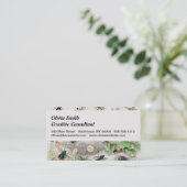 Bijenhoningwerker Queen Bees Antiek Visitekaartje (Staand voorkant)